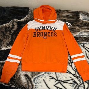 Women’s Denver Broncos Pullover Hoodie Sweatshirt